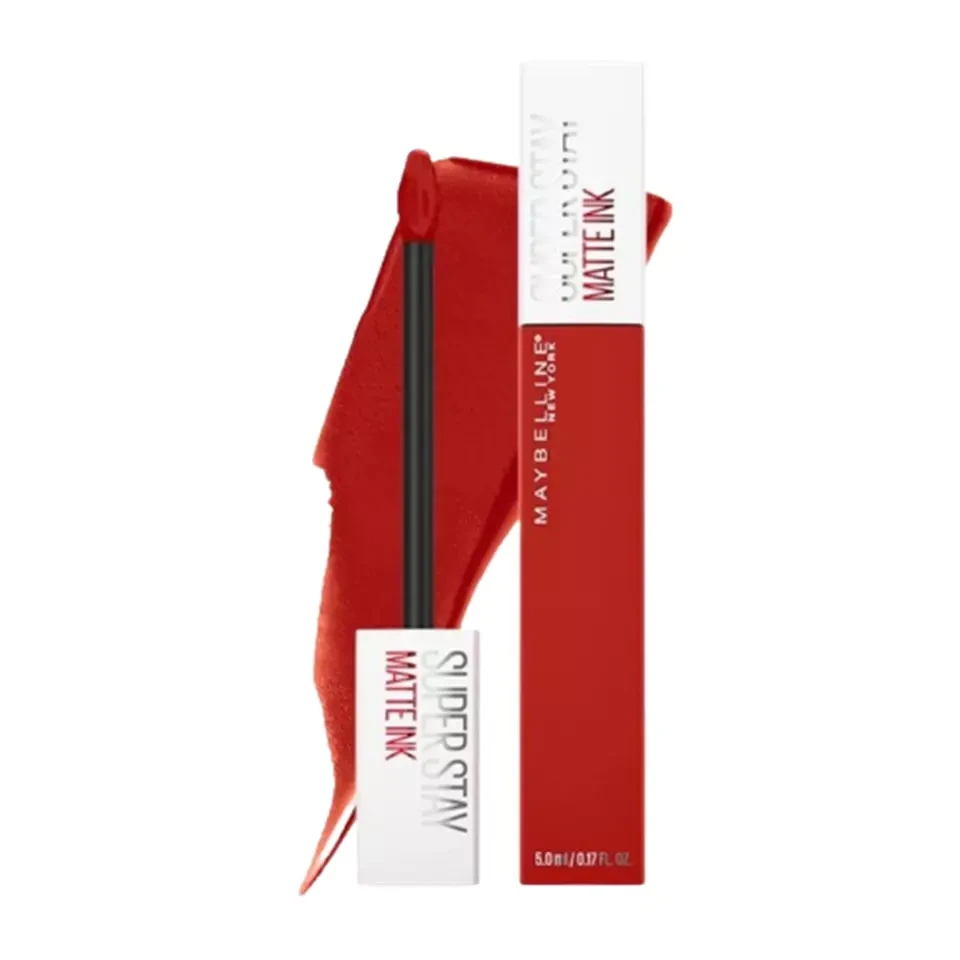 Maybelline Super Stay Matte Ink 315 Extraordinary long lasting matte lipstick deep red precise applicator