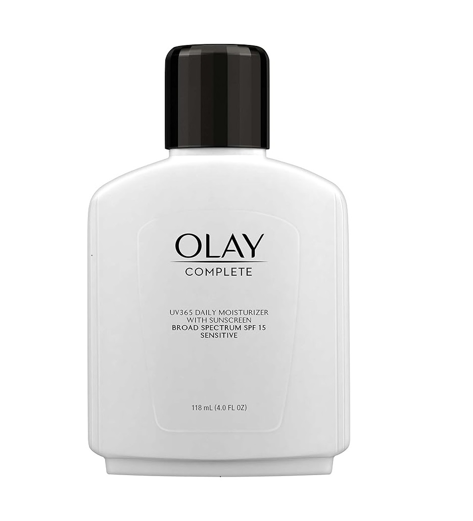 Olay moisturizer daily sunscreen SPF 15 moisturizer UV protection hydrating face lotion
