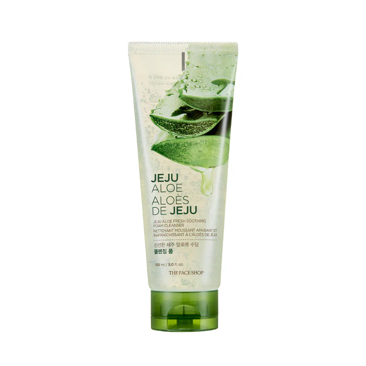 Jeju Aloe Fresh Soothing Cleansing Foam 150ml