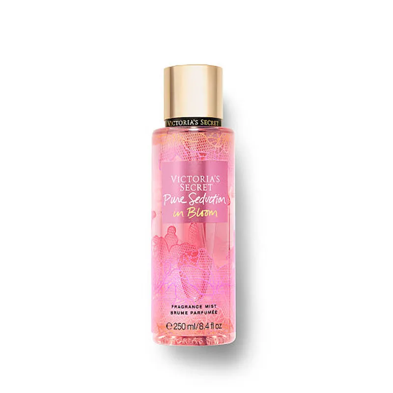 Pure Seduction In Bloom Victoria's Secret body mist casaba melon fragrance plum and freesia scent fruity floral mist