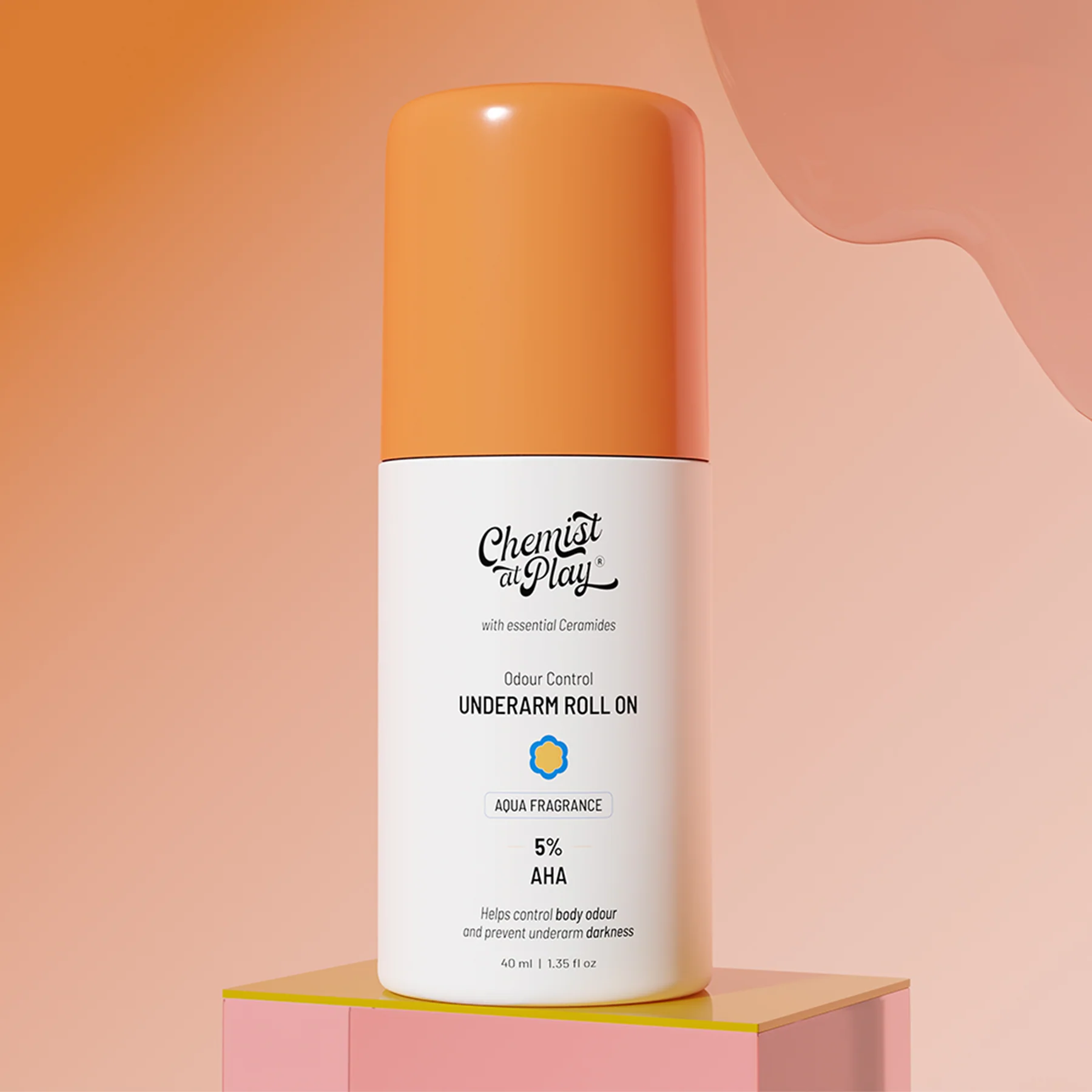 Chemist At Play Underarm Roll On- Aqua-40ml