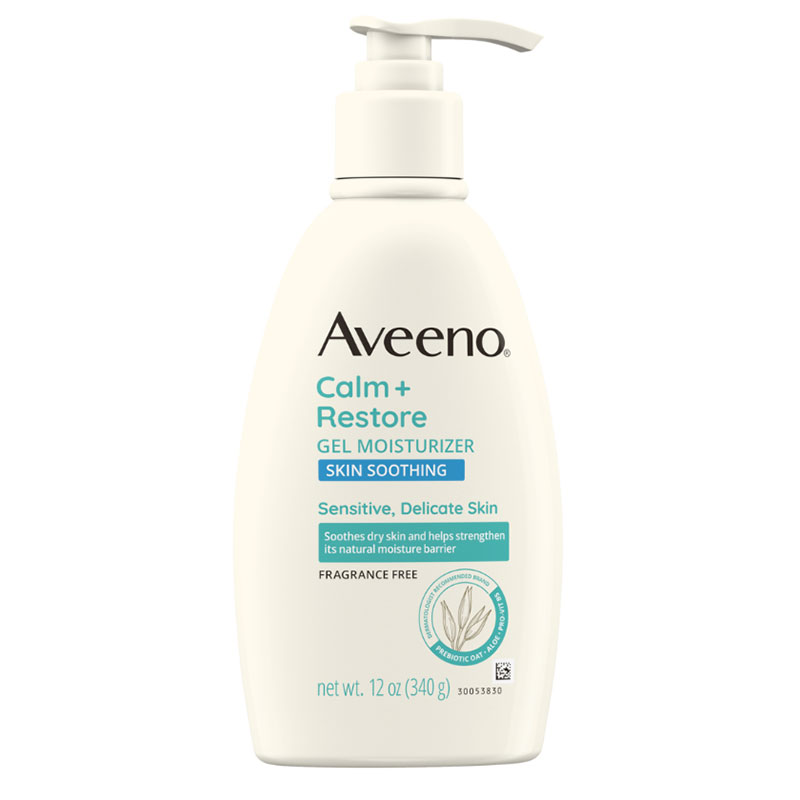 Aveeno Calm + Restore Gel Moisturizer, Skin Soothing – 340ml