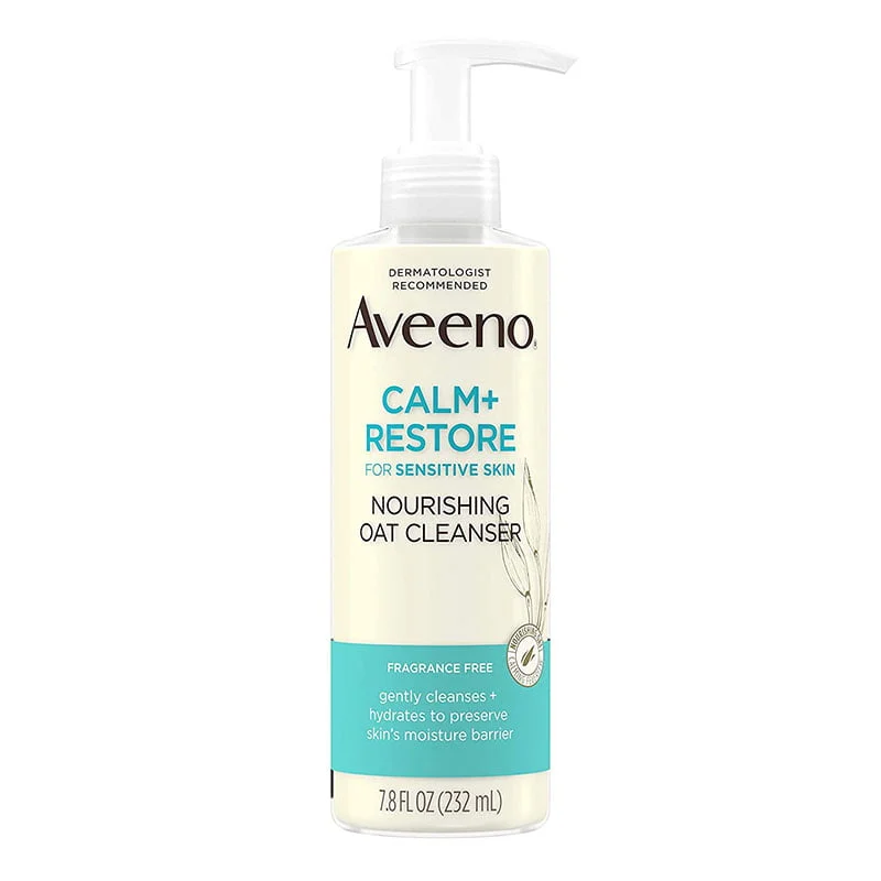 Aveeno Calm + Restore Nourishing Oat Cleanser – 200ml