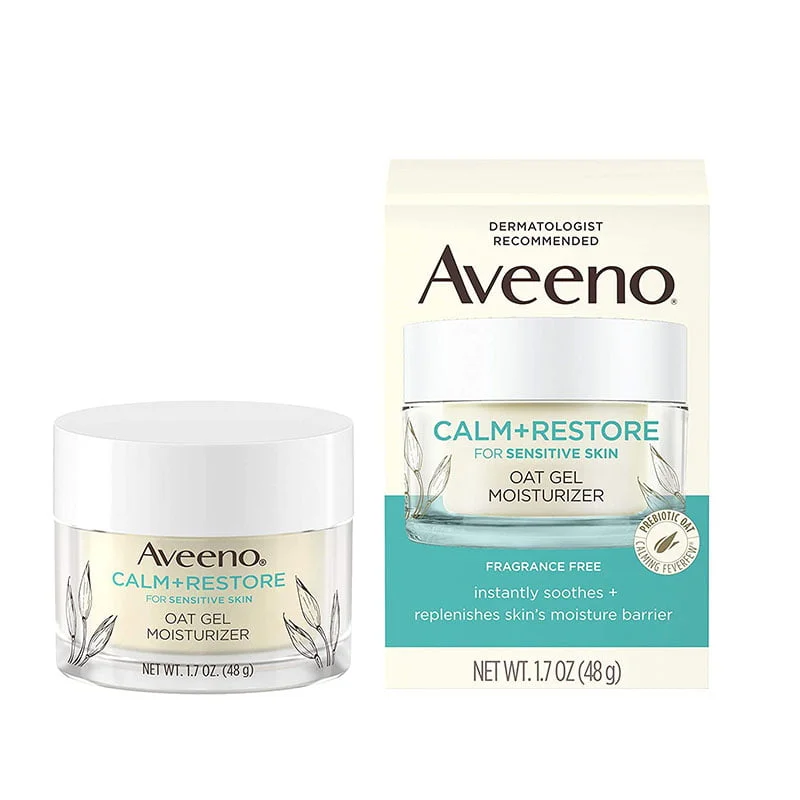 Aveeno Calm + Restore Oat Gel Face Moisturizer – 48gm