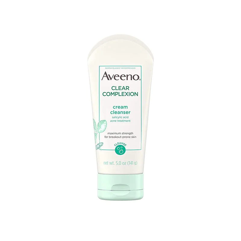 Aveeno Clear Complexion Cream Face Cleanser With Salicylic Acid – 141gm