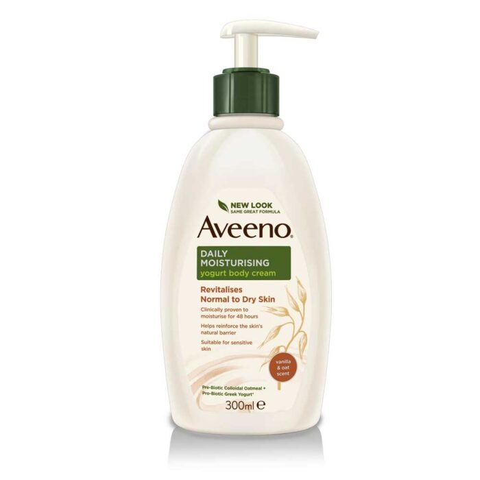 Aveeno-Daily-Moisturising-Yogurt-Body-Cream-Normal-to-Dry-Skin-300ml