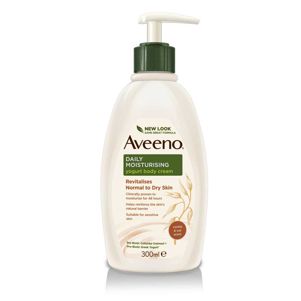 Aveeno Daily Moisturising Yogurt Body Cream – 300ml
