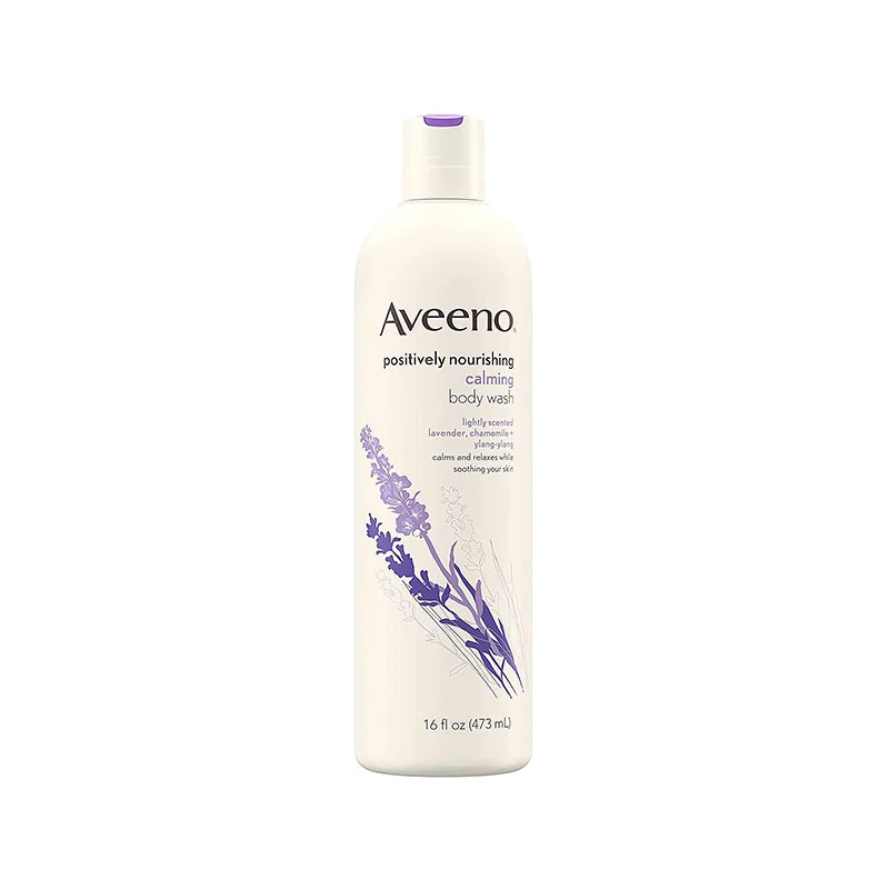 Aveeno Positively Nourishing Calming Lavender Body Wash – 473ml