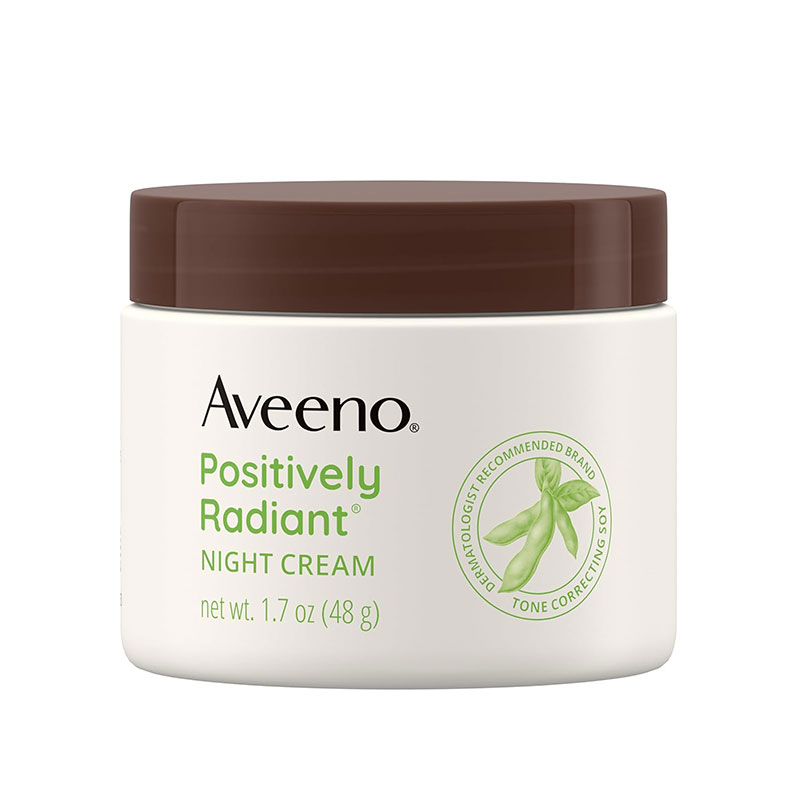 Aveeno Positively Radiant Night Cream – 48gm