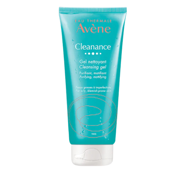 Avene cleansing gel oily skin face wash blemish cleanser