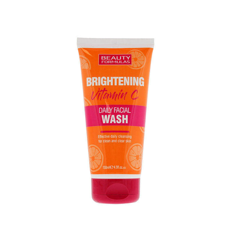Beauty Formulas Vitamin C Face Wash brightening cleanser daily skincare
