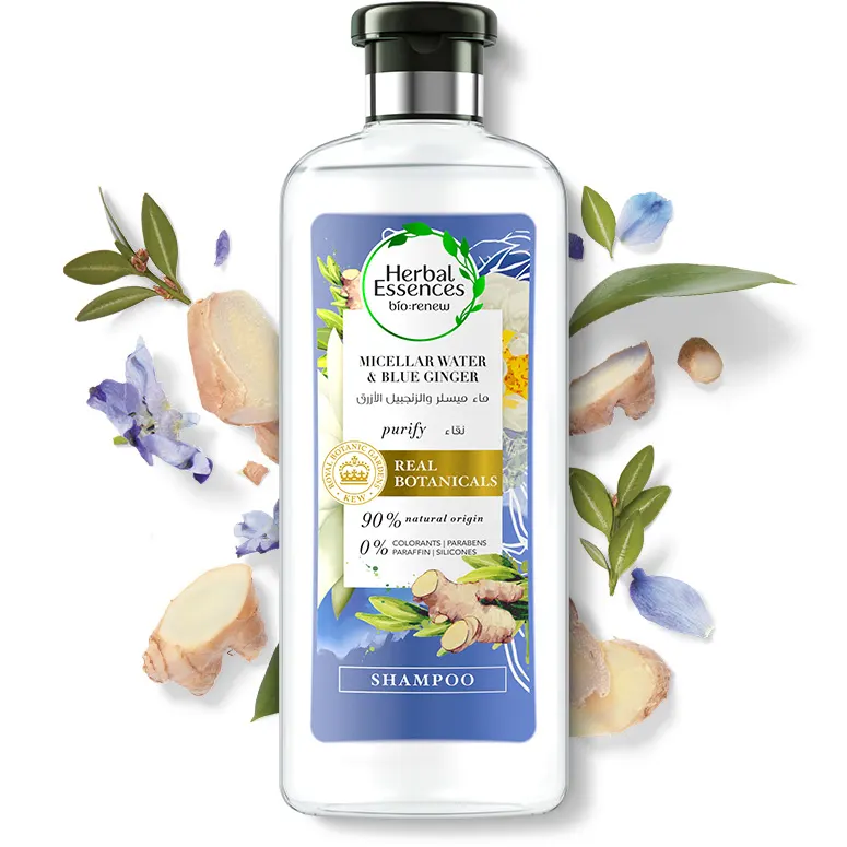 Herbal Essences Blue Ginger & Micellar Water Shampoo – 400ml