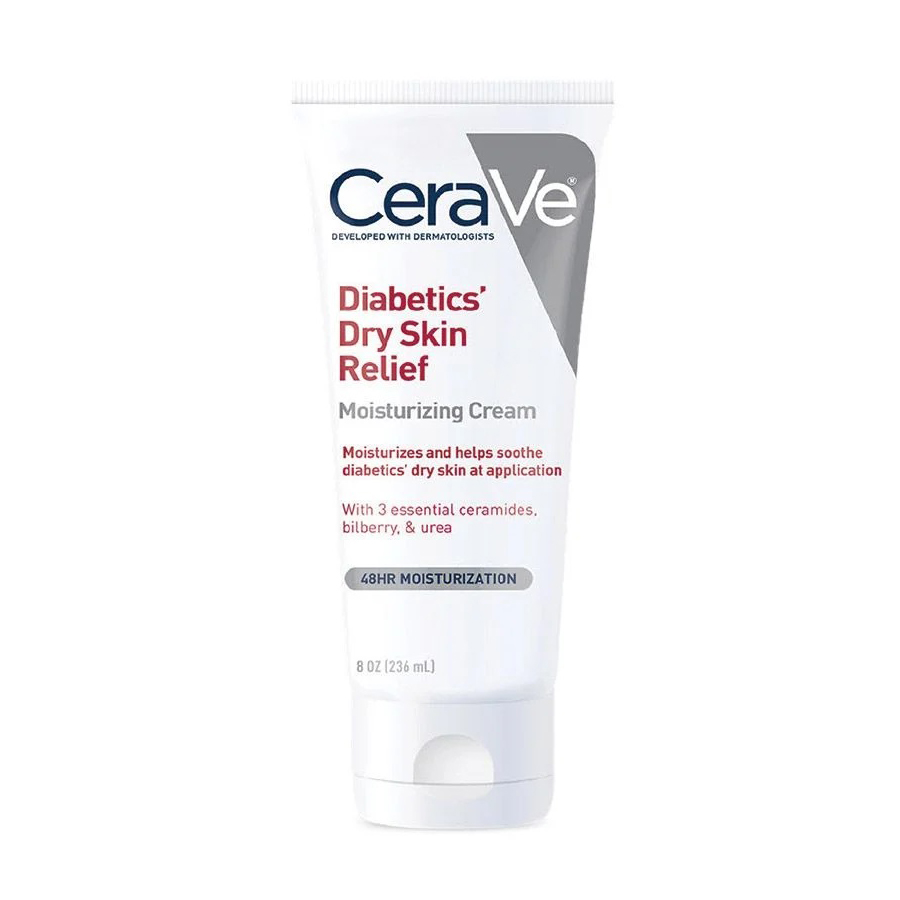 CeraVe Diabetics' Dry Skin Relief Moisturizing Cream
