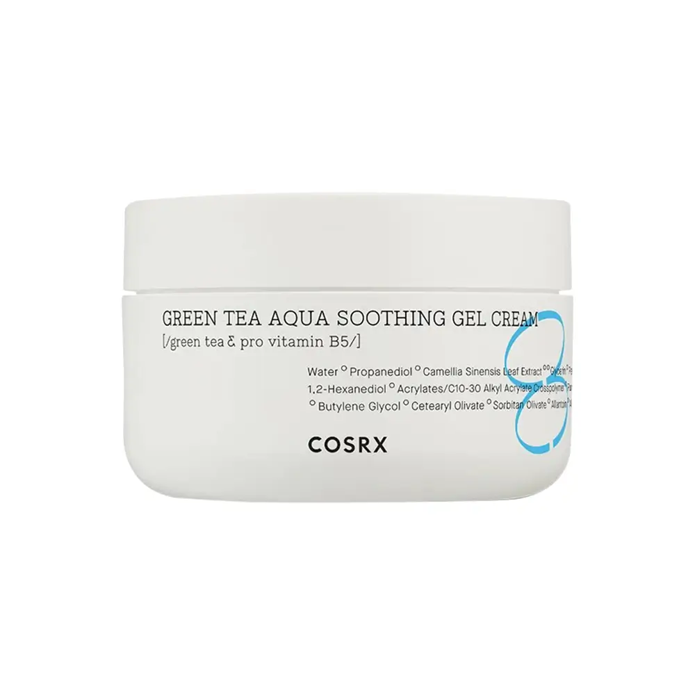 Cosrx hydrium green tea aqua soothing gel cream 50ml