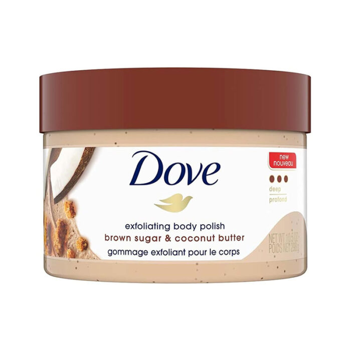 DOVE-Exfoliating-Body-Polish-Brown-Sugar-Coconut-Butter-298gm-0