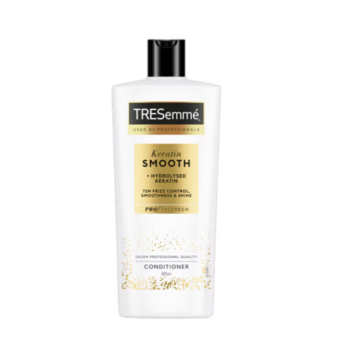 TRESemmé keratin conditioner frizz control hair smoothening shine conditioner