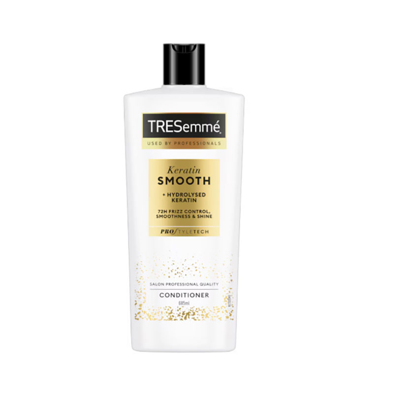 TRESemmé keratin conditioner frizz control hair smoothening shine conditioner