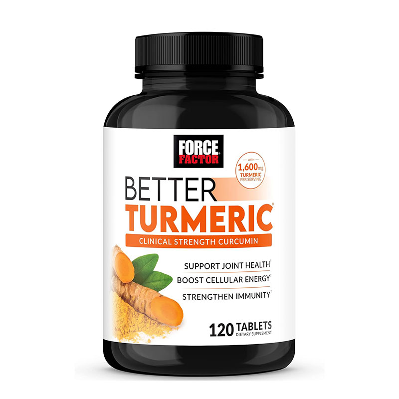 Force Factor Better Turmeric – 120 Tablets