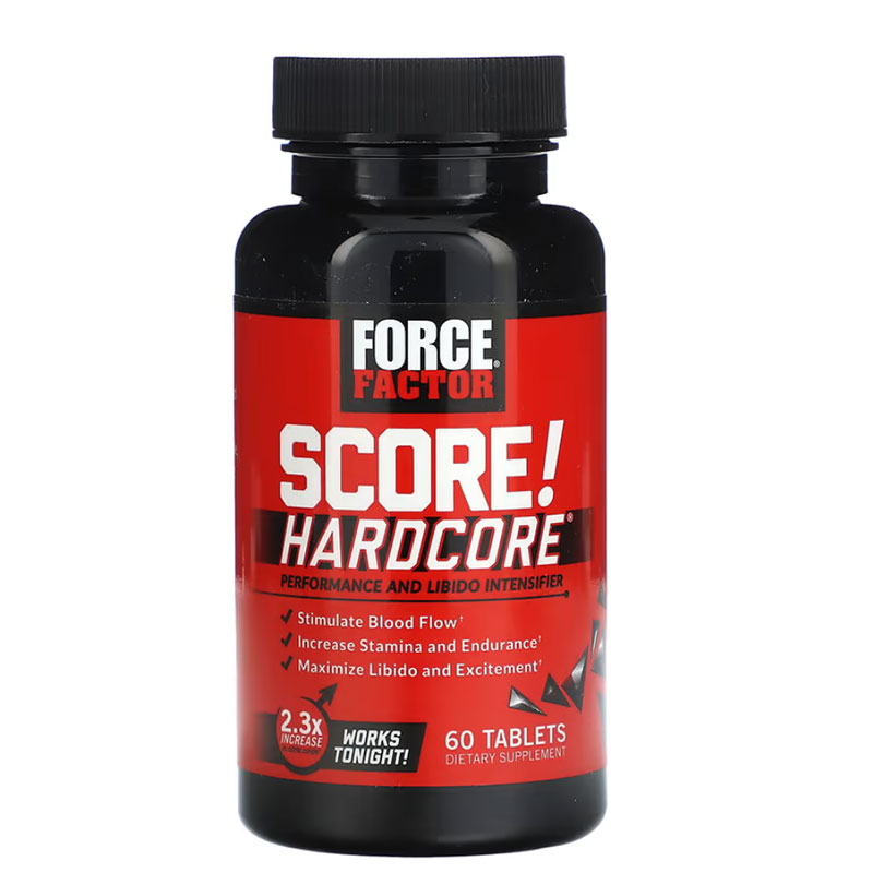 Force Factor SCORE! Hardcorer – 60 Tablets