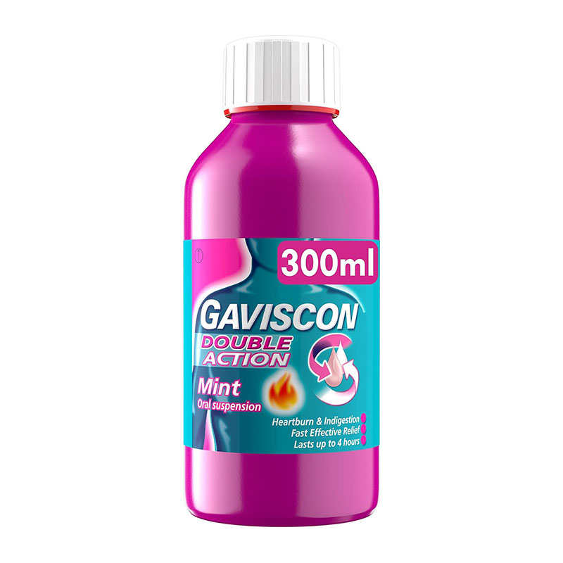 Gaviscon Double Action Liquid Mint – 300ml