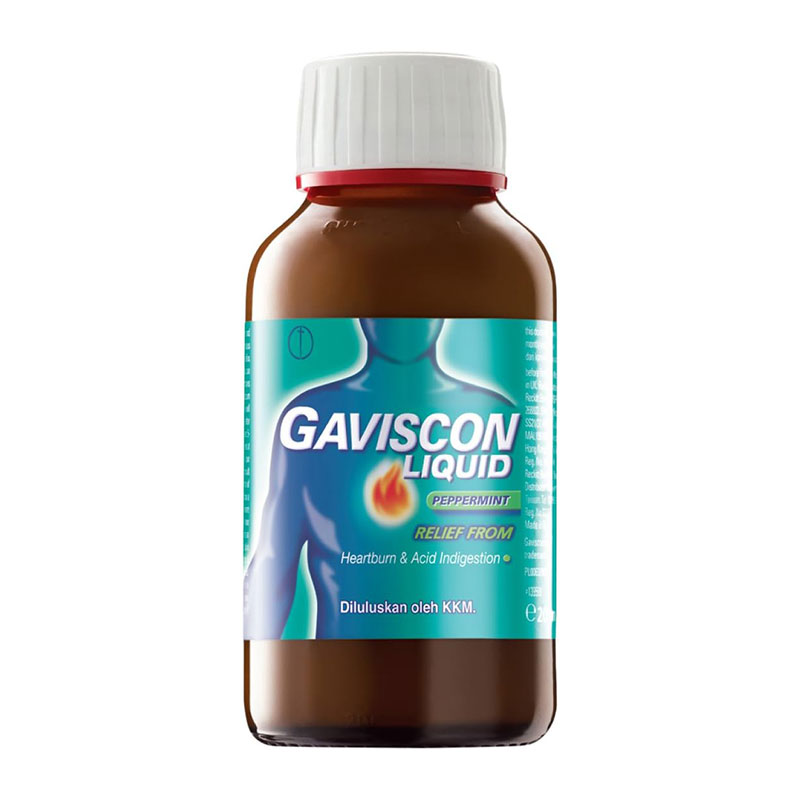 Gaviscon Peppermint Heartburn Liquid – 200ml