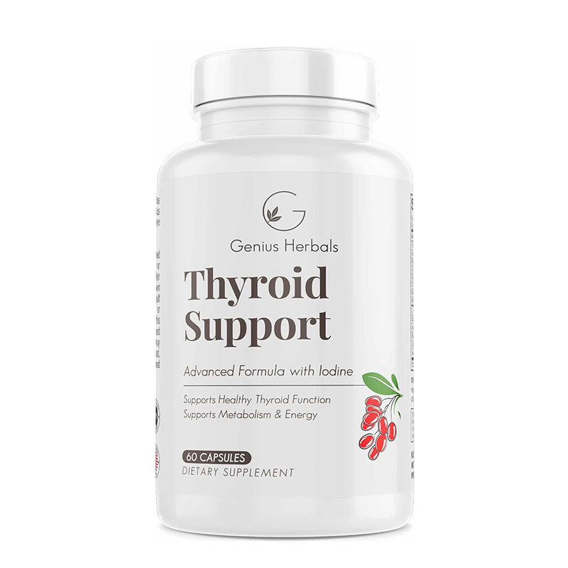 Genius Herbals Thyroid Support – 60 Capsules