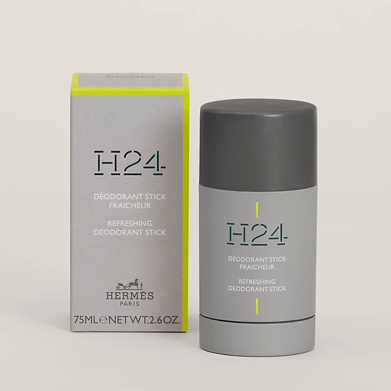 Hermès H24 deodorant alcohol-free deodorant natural deodorant stick men's luxury deodorant botanical fragrance deodorant long-lasting freshness non-sticky deodorant