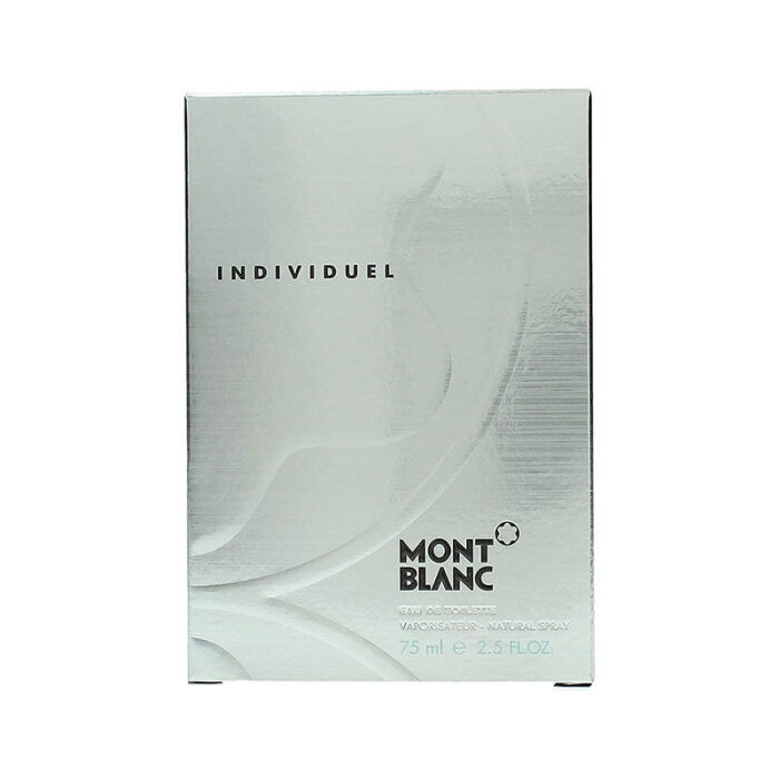 Mont Blanc Individuel Eau de Toilette 75ml men's fragrance lavender cinnamon raspberry long-lasting versatile scent