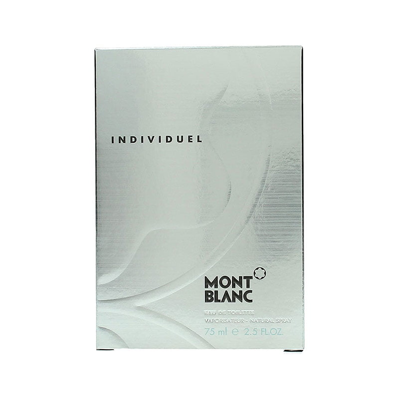 Mont Blanc Individuel Eau de Toilette 75ml men's fragrance lavender cinnamon raspberry long-lasting versatile scent