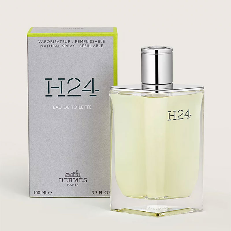 Hermès H24 men's fragrance aromatic green perfume clary sage scent narcissus fragrance rosewood perfume sclarene note
