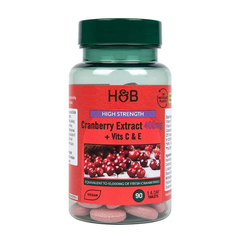 cranberry extract supplement high strength cranberry tablets immune support supplement antioxidant cranberry capsules vitamin C and E enriched vegan cranberry supplement