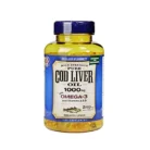 cod liver oil supplement omega-3 fatty acids vitamin A and D heart health support brain function supplement vision health capsules immune system booster