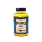cod liver oil supplement omega-3 fatty acids vitamin A and D heart health support brain function supplement vision health capsules immune system booster