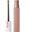 Maybelline Super Stay Matte Ink 05 Loyalist long lasting matte lipstick light pink precise applicator