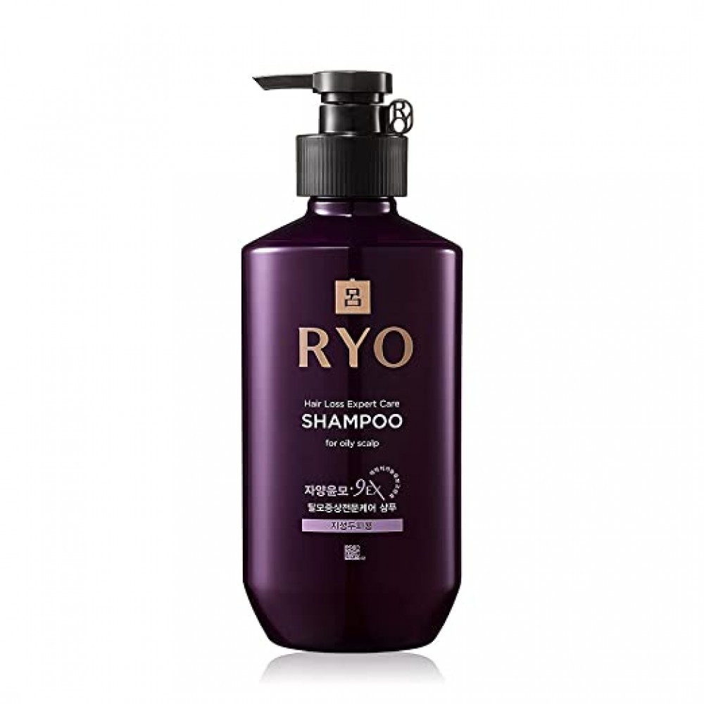 RYO Hair Loss Expert Care Shampoo oily scalp hair loss treatment Korean herbal shampoo ginseng salicylic acid