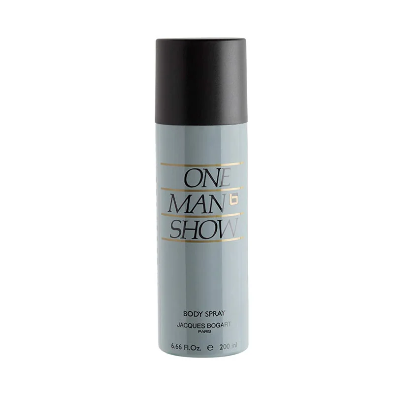 Jacques Bogart One Man Show Deodorant Body Spray 200 ml men's fragrance woody spicy notes long-lasting freshness