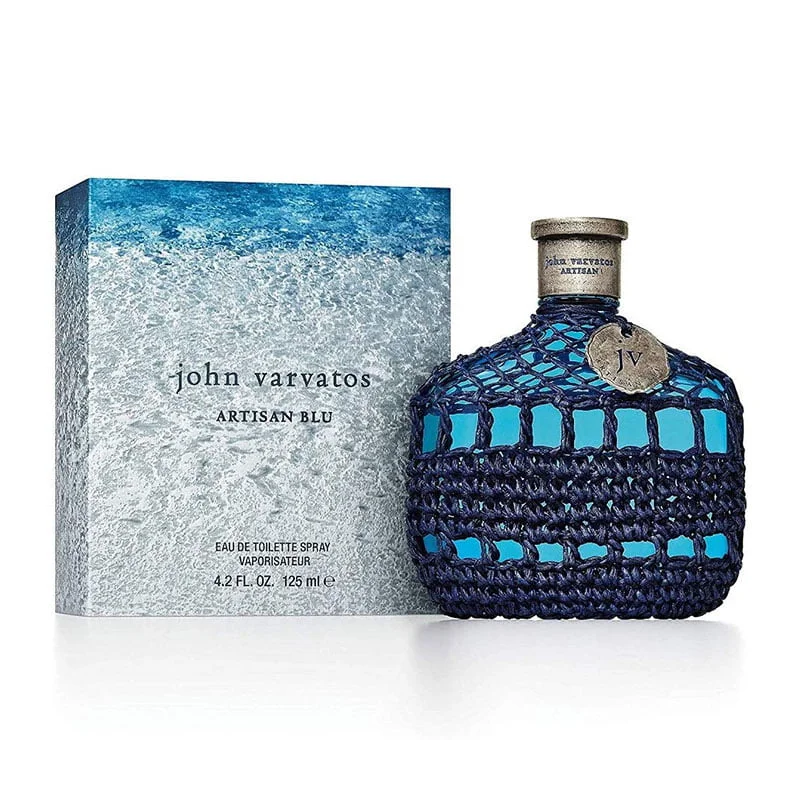 John Varvatos Artisan Blu EDT 125ml men's fragrance citrus floral woody spring summer Sources