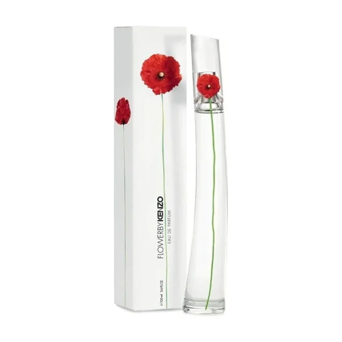 Kenzo Flower Eau de Parfum 100ml timeless floral fragrance Bulgarian Rose perfume Vanilla and White Musk scent women's Eau de Parfum