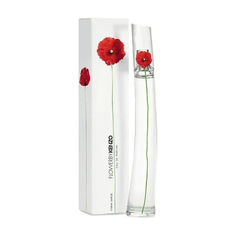 Kenzo Flower Eau de Parfum 100ml timeless floral fragrance Bulgarian Rose perfume Vanilla and White Musk scent women's Eau de Parfum