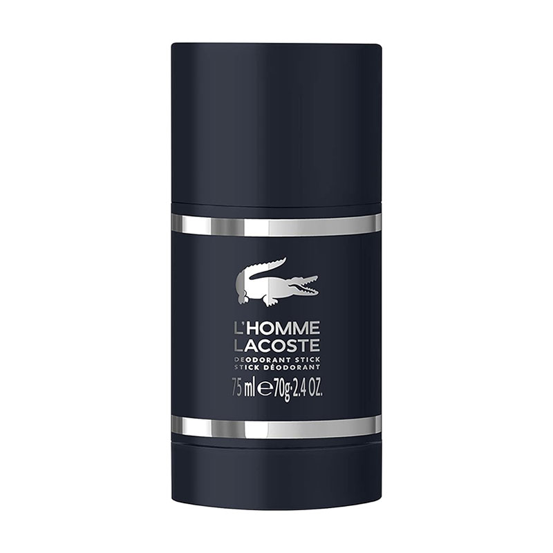 Lacoste L’homme deodorant stick long lasting freshness men’s deodorant 75ml clean scent grooming