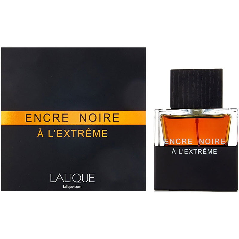 Lalique Encre Noire A L’Extreme EDP men’s fragrance intense perfume smoky woody scent 100ml