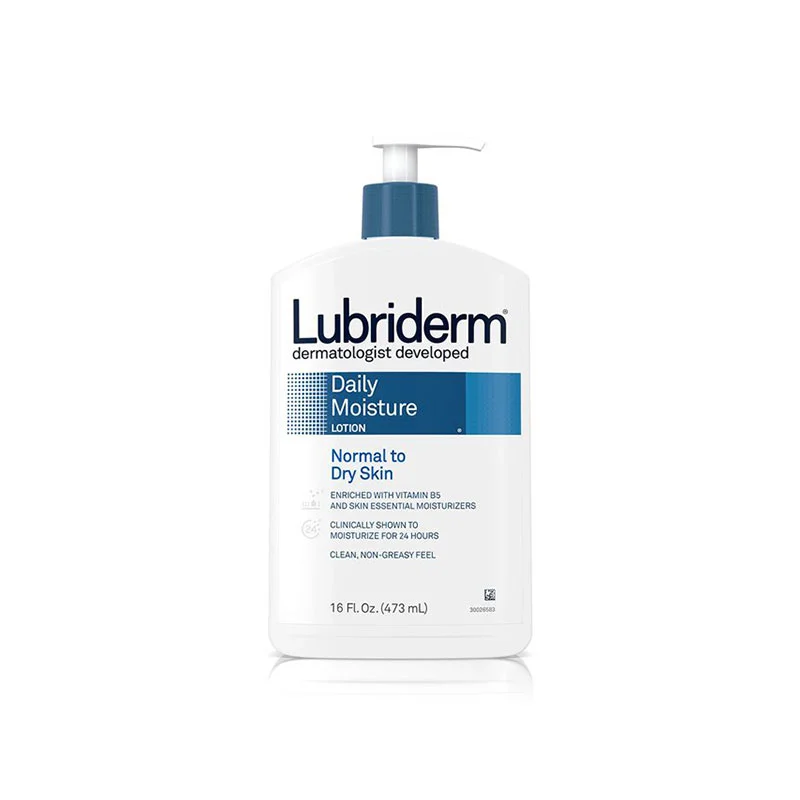 lubriderm daily moisture lotion normal to dry skin lightweight hydration fast absorbing daily use skin nourishment
