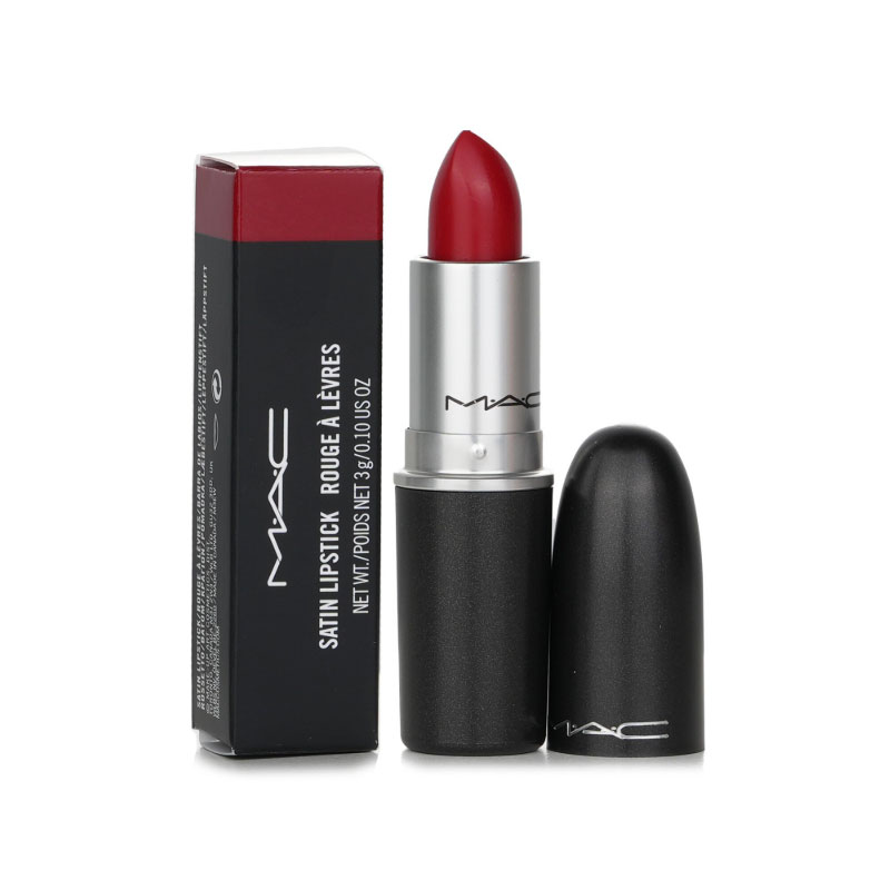 MAC Satin Lipstick MAC Red classic red lipstick