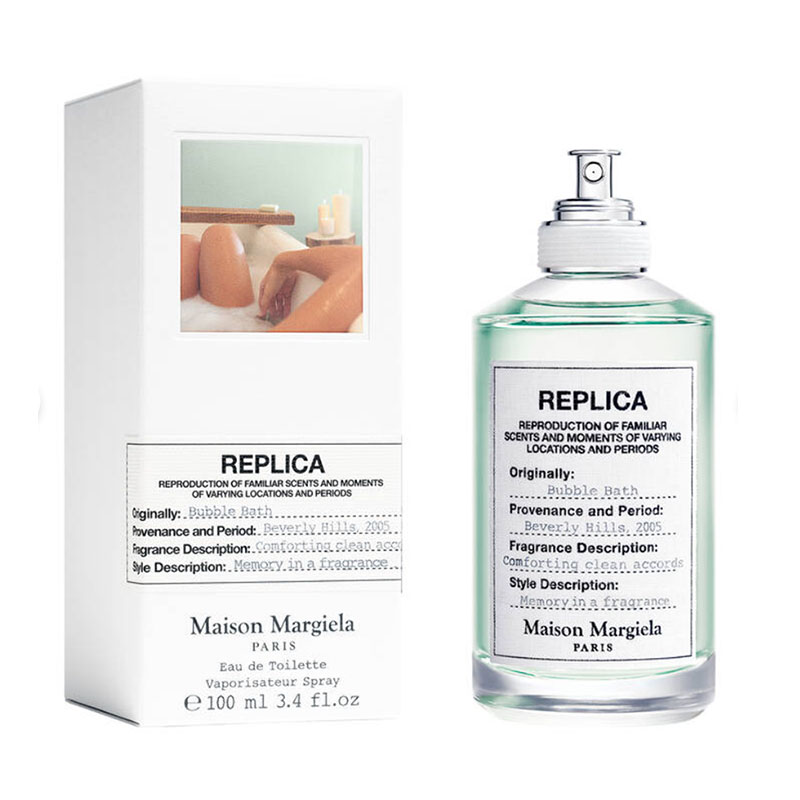 Maison Margiela Replica Bubble Bath Eau de Toilette clean fragrance fresh scent bath-inspired perfume