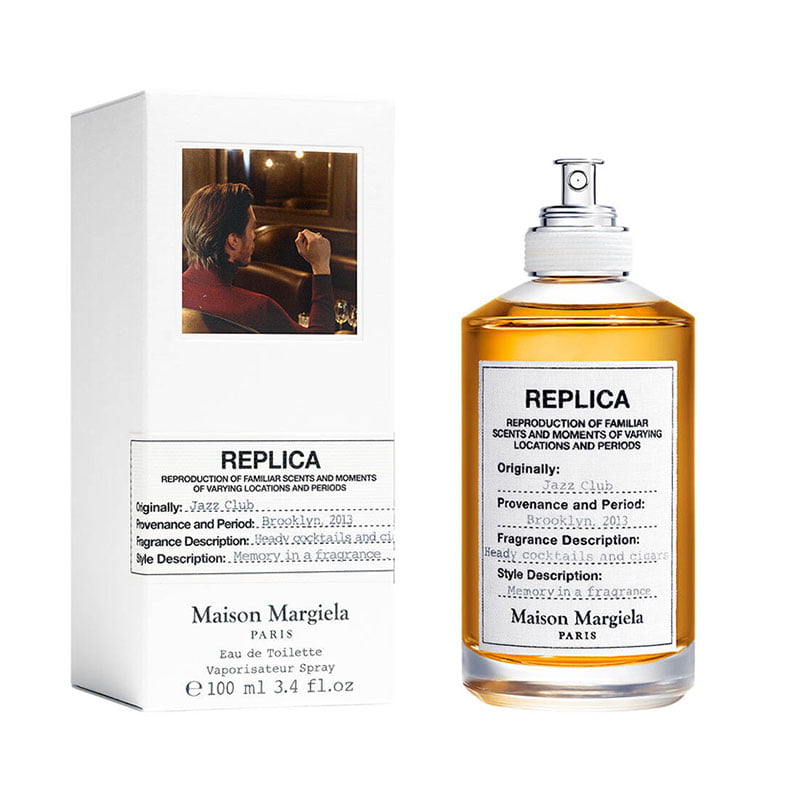 Maison Margiela Replica Jazz Club Eau de Toilette warm fragrance cozy scent Brooklyn jazz club perfume