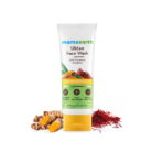 Mamaearth Ubtan Face Wash tan removal turmeric saffron walnut beads skin brightening natural face wash