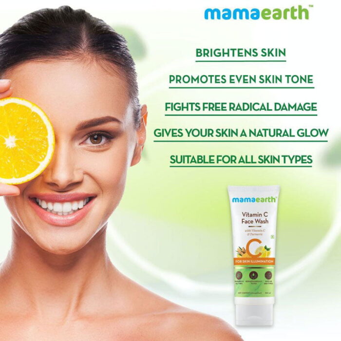 Mamaearth-vitamin-C-face-wash-100ml-1