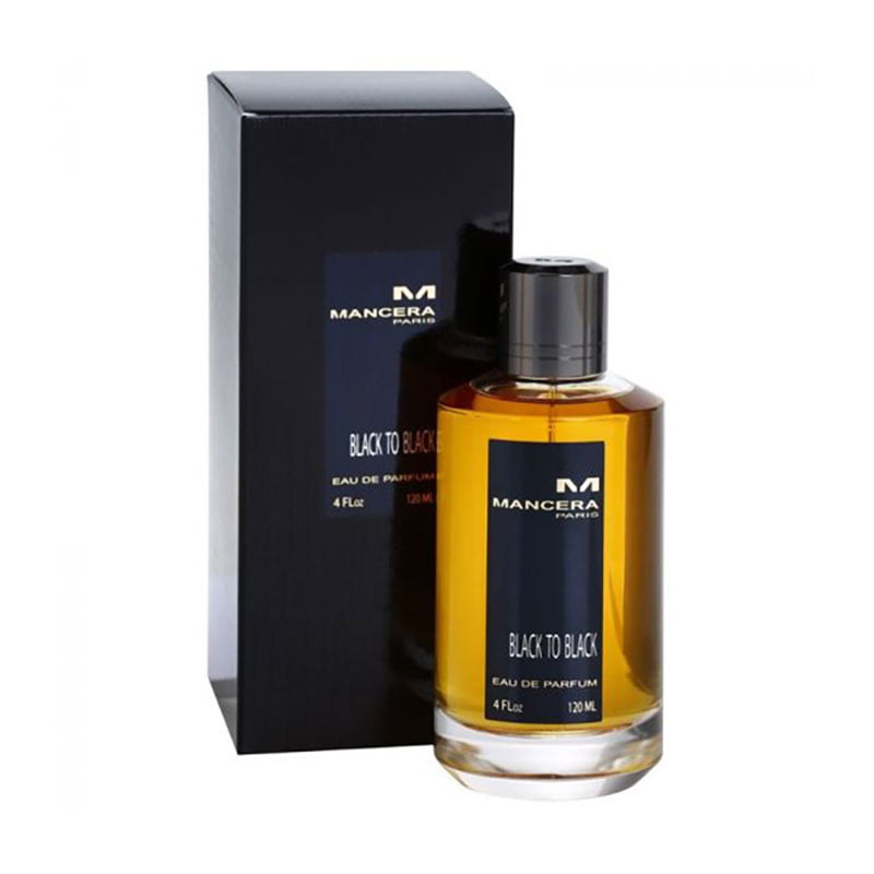 Mancera Black to Black EDP unisex fragrance saffron rose oud leather long-lasting perfume
