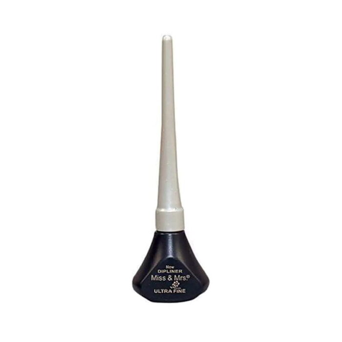 Miss & Mrs Ultra Fine Dipliner Eye Liner waterproof eyeliner smudge-proof matte black precise application long-lasting