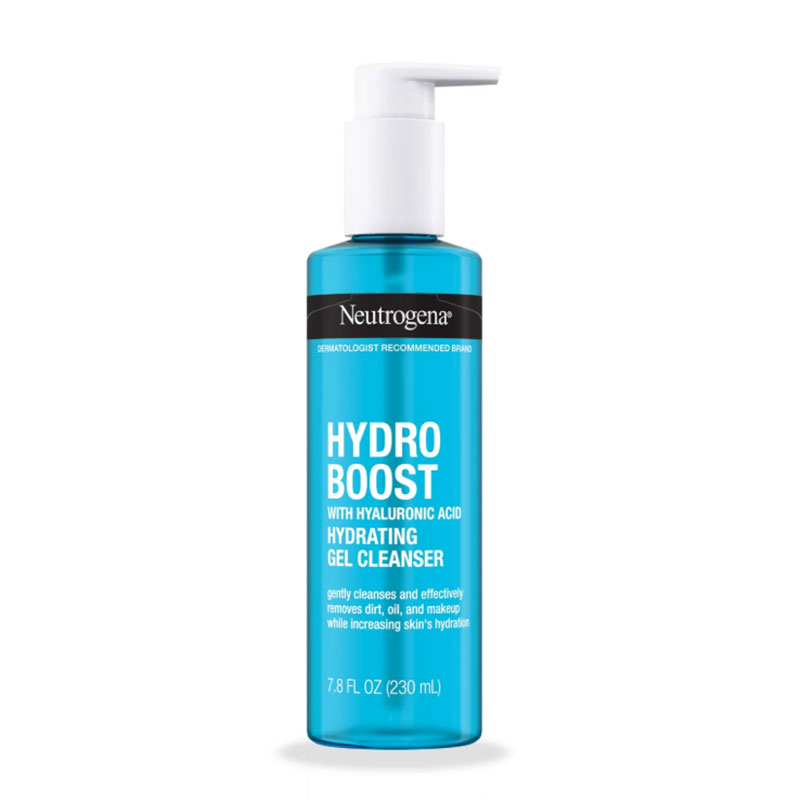 neutrogena hydro boost gel cleanser hyaluronic acid hydration gentle cleanser fragrance free